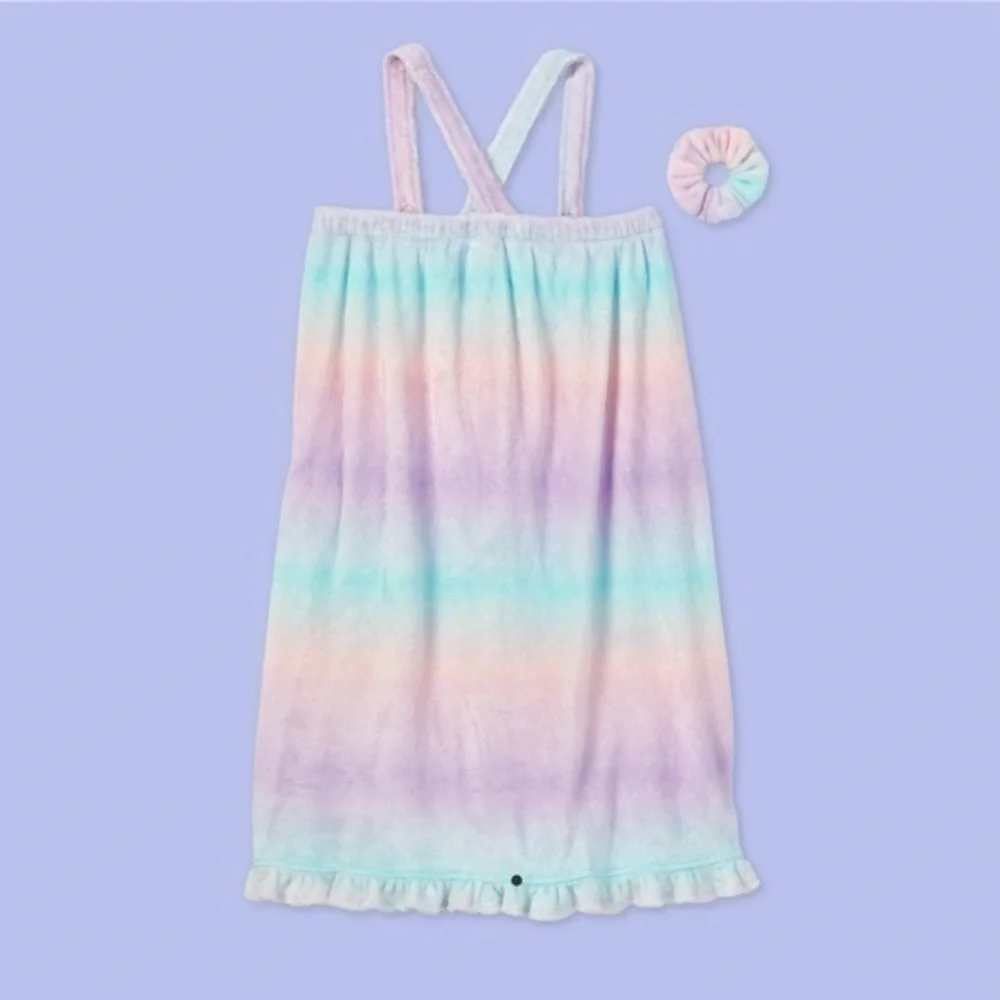 💋 Rainbow 🌈 Ombré Spa robe towel